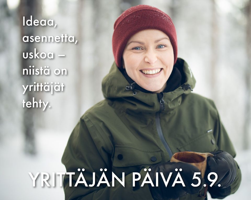 Read more about the article Tänään on Yrittäjän päivä!