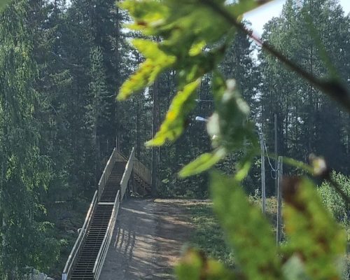 Kuntoportaat kuva Päivi Lindi